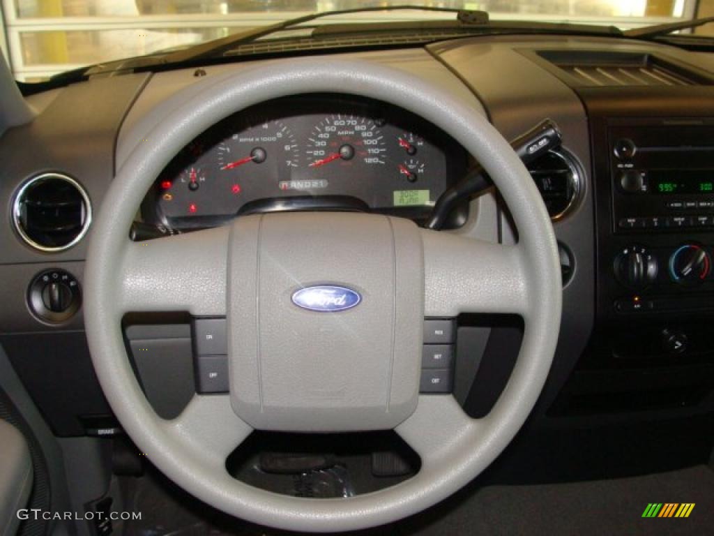 2005 F150 XLT SuperCrew - True Blue Metallic / Medium Flint Grey photo #8