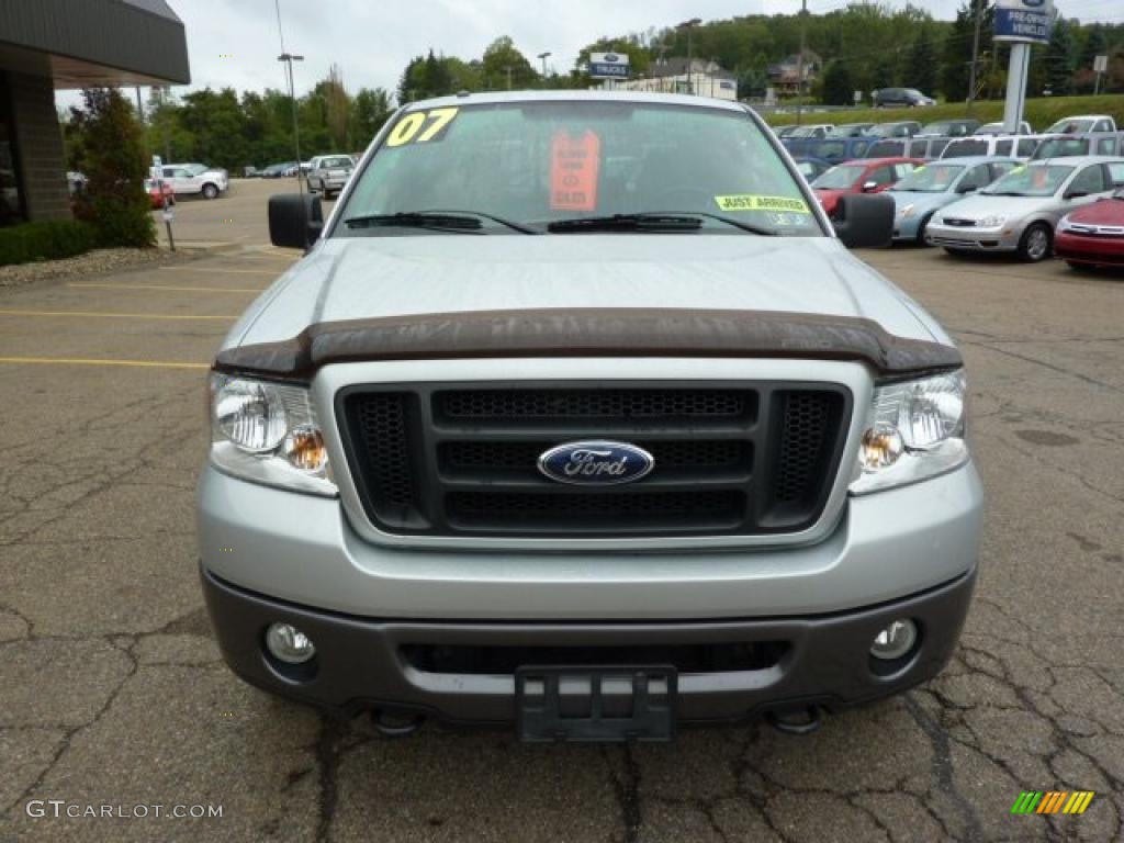 2003 F150 FX4 SuperCab 4x4 - Silver Metallic / Medium Graphite Grey photo #7