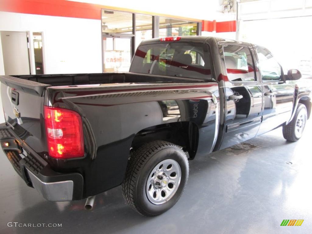 2009 Silverado 1500 LT Crew Cab - Black / Ebony photo #6