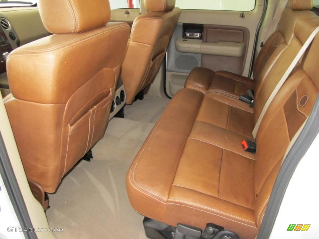 2006 F150 King Ranch SuperCrew 4x4 - Oxford White / Castano Brown Leather photo #20