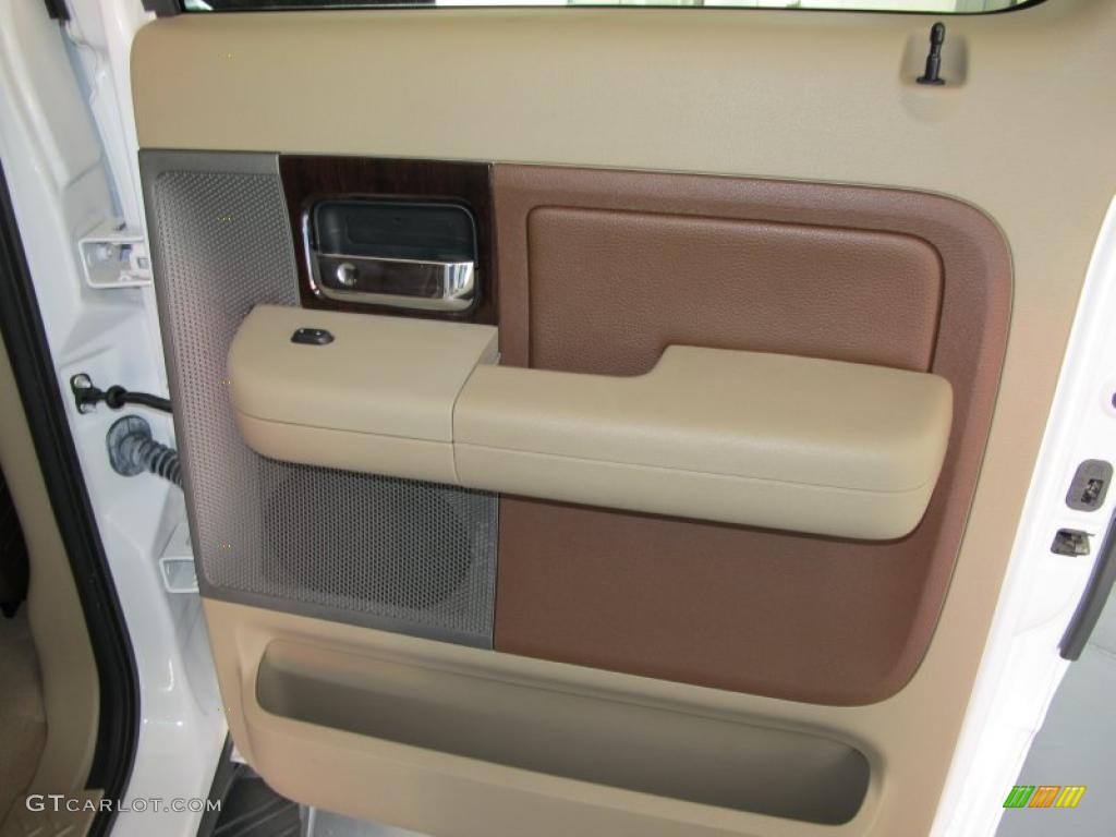 2006 F150 King Ranch SuperCrew 4x4 - Oxford White / Castano Brown Leather photo #23