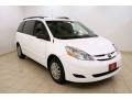 2010 Super White Toyota Sienna LE  photo #1