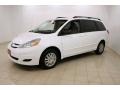 2010 Super White Toyota Sienna LE  photo #3