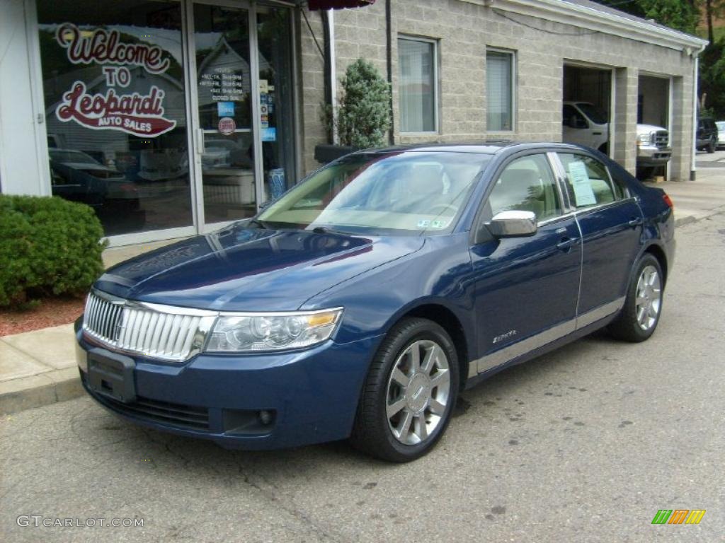 Dark Blue Pearl Metallic Lincoln Zephyr