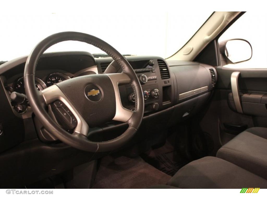 2010 Silverado 1500 LT Extended Cab 4x4 - Imperial Blue Metallic / Ebony photo #9