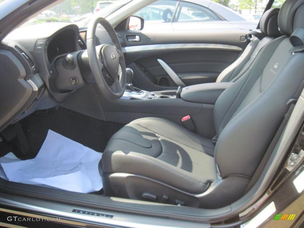Graphite Interior 2010 Infiniti G 37 Convertible Photo #35232017