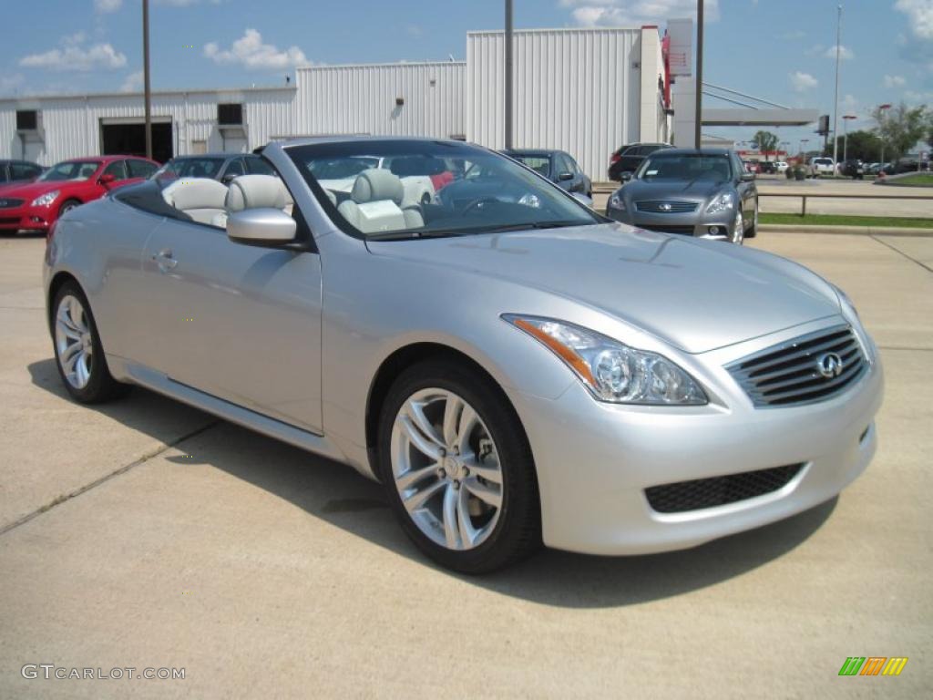 Liquid Platinum 2010 Infiniti G 37 Convertible Exterior Photo #35232037