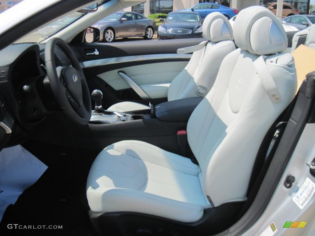 Stone Interior 2010 Infiniti G 37 Convertible Photo #35232121