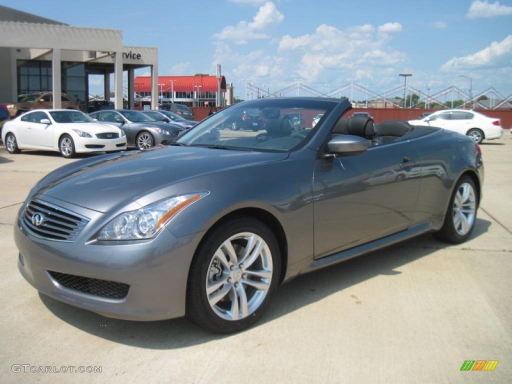 Graphite Shadow 2010 Infiniti G 37 Convertible Exterior Photo #35232197