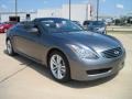 Graphite Shadow 2010 Infiniti G 37 Convertible Exterior