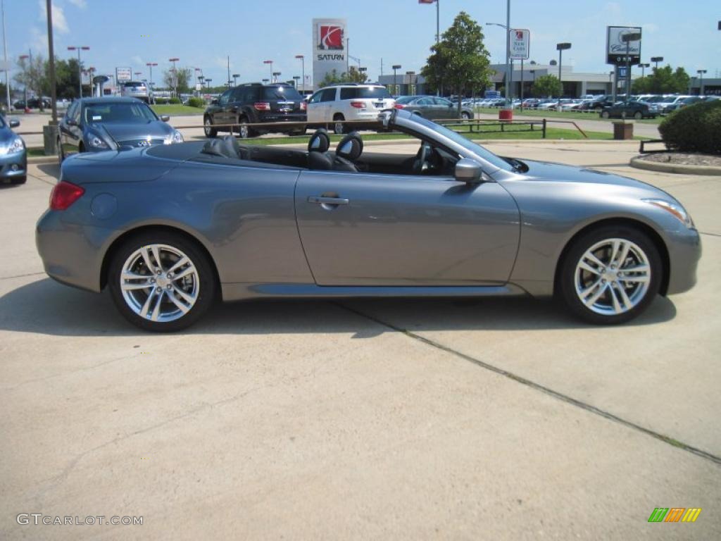 Graphite Shadow 2010 Infiniti G 37 Convertible Exterior Photo #35232225