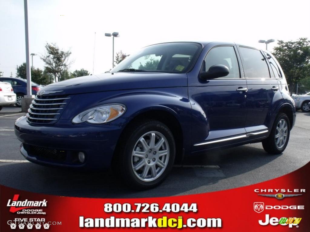 2010 PT Cruiser Classic - Deep Water Blue Pearl / Pastel Slate Gray photo #1