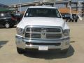 2011 Bright White Dodge Ram 3500 HD Laramie Crew Cab 4x4  photo #8