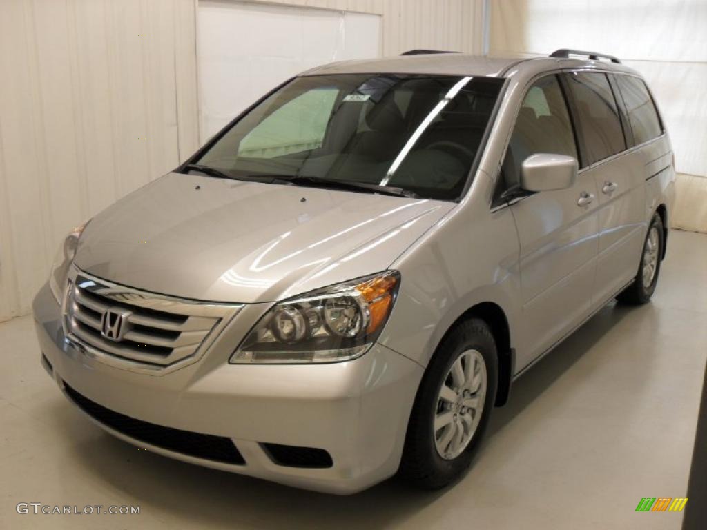 2010 Odyssey EX - Alabaster Silver Metallic / Gray photo #1