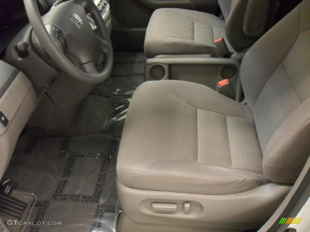 2010 Odyssey EX - Alabaster Silver Metallic / Gray photo #8