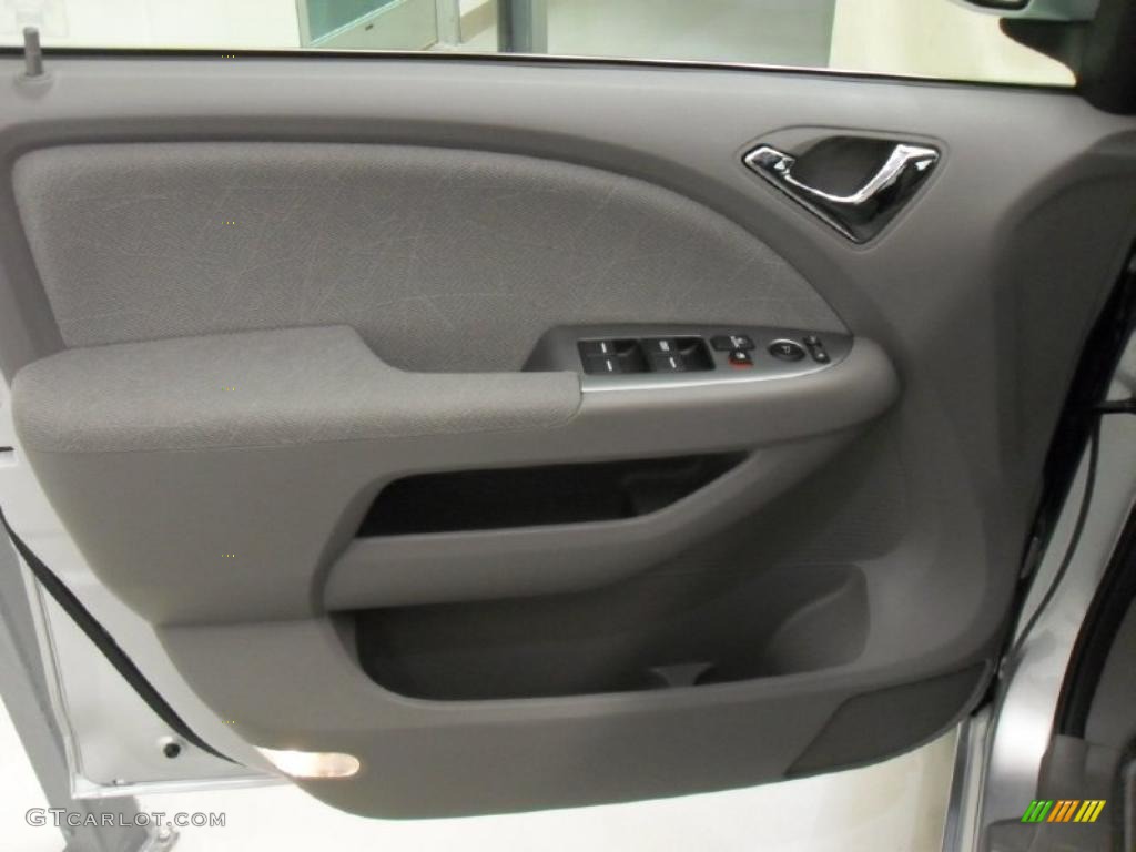 2010 Odyssey EX - Alabaster Silver Metallic / Gray photo #10