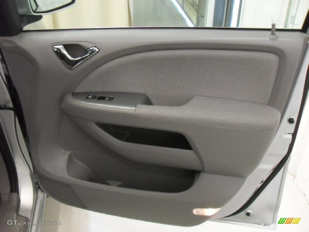2010 Odyssey EX - Alabaster Silver Metallic / Gray photo #24