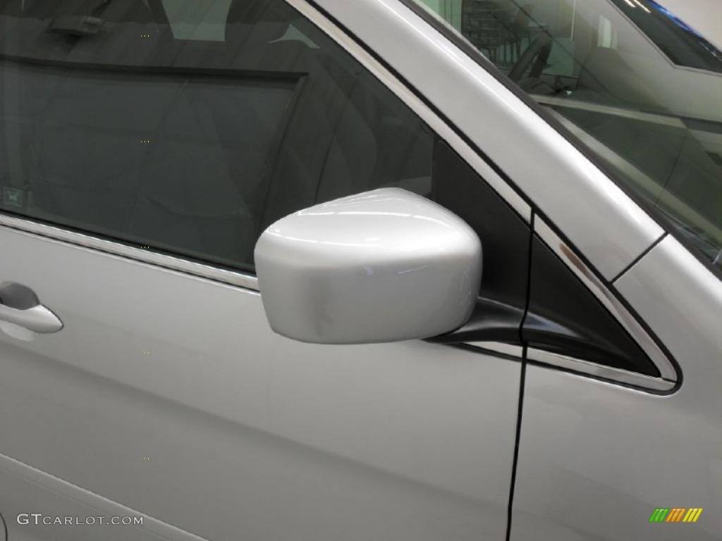 2010 Odyssey EX - Alabaster Silver Metallic / Gray photo #25