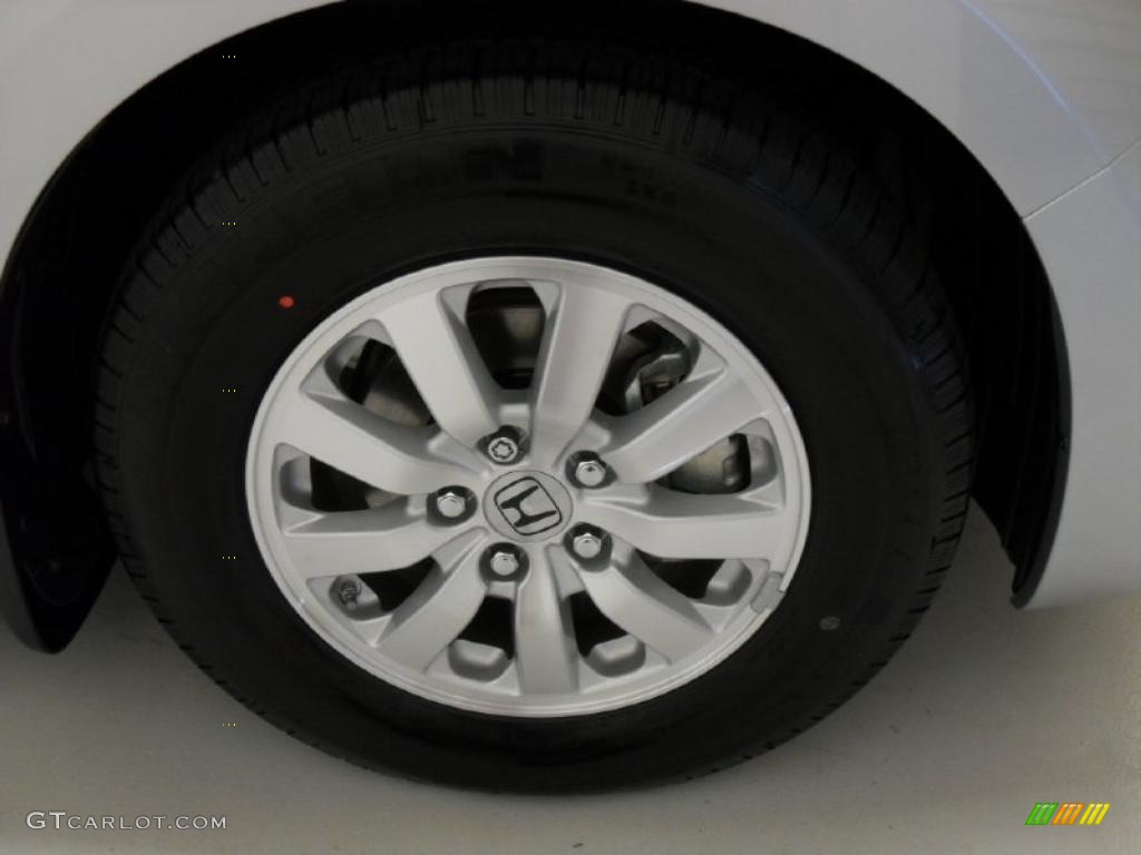 2010 Odyssey EX - Alabaster Silver Metallic / Gray photo #26