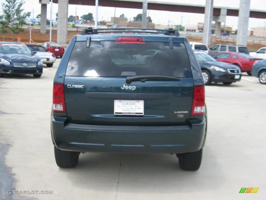 2005 Grand Cherokee Laredo - Deep Beryl Green Pearl / Medium Slate Gray photo #4