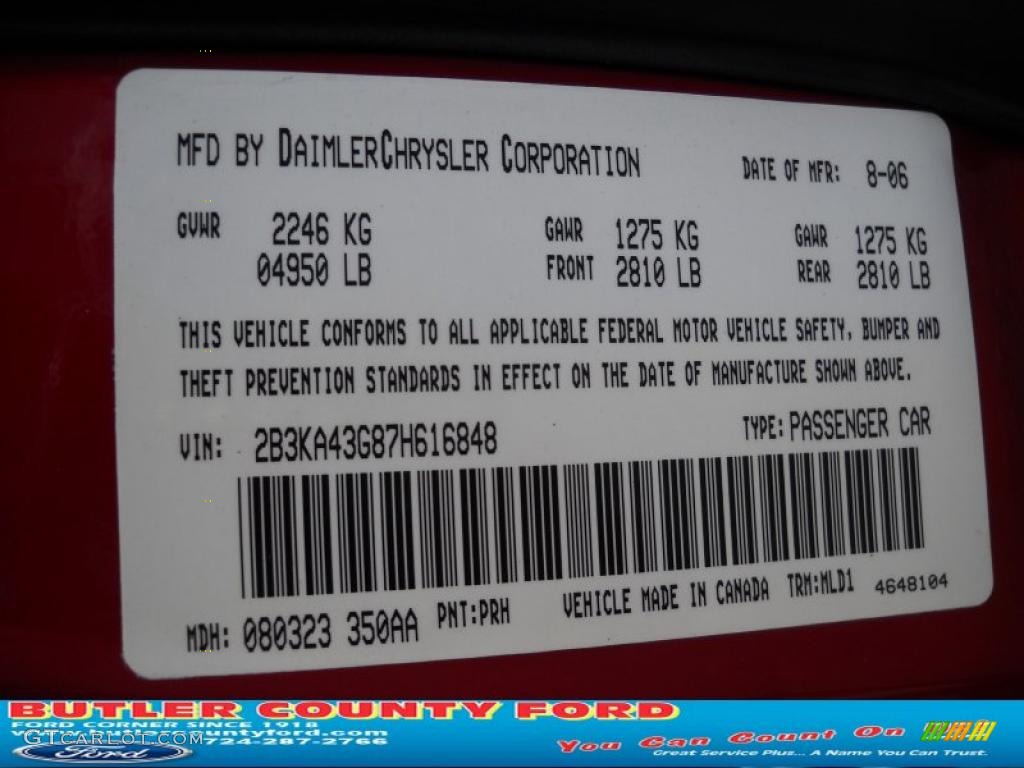 2007 Charger SXT - Inferno Red Crystal Pearl / Dark Slate Gray/Light Graystone photo #9
