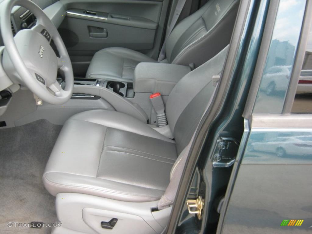 2005 Grand Cherokee Laredo - Deep Beryl Green Pearl / Medium Slate Gray photo #13