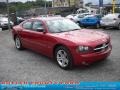 2007 Inferno Red Crystal Pearl Dodge Charger SXT  photo #18