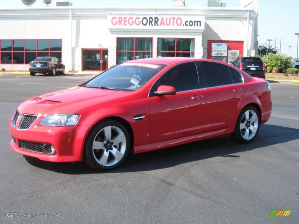 2009 G8 GT - Liquid Red / Onyx photo #1