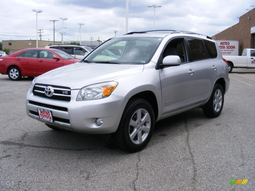 2006 RAV4 Limited 4WD - Classic Silver Metallic / Ash photo #7