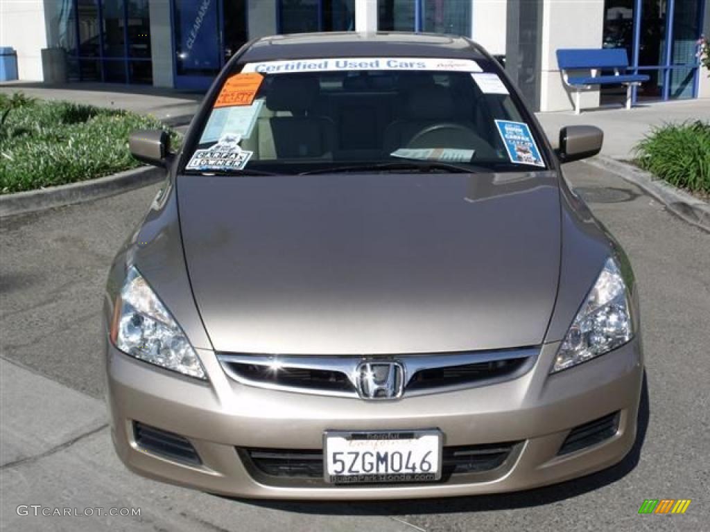 2007 Accord EX-L Sedan - Desert Mist Metallic / Ivory photo #2