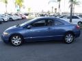 2007 Atomic Blue Metallic Honda Civic LX Coupe  photo #4