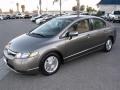 2007 Galaxy Gray Metallic Honda Civic Hybrid Sedan  photo #3