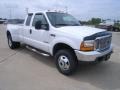 Oxford White - F350 Super Duty Lariat SuperCab 4x4 Dually Photo No. 1