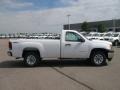 2011 Summit White GMC Sierra 1500 Regular Cab 4x4  photo #3