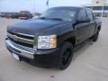 2009 Black Chevrolet Silverado 1500 LT Crew Cab 4x4  photo #9