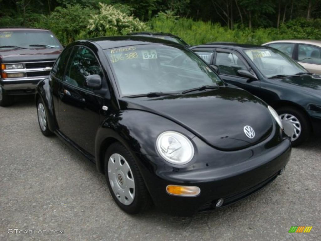 2000 New Beetle GLS Coupe - Black / Grey photo #1