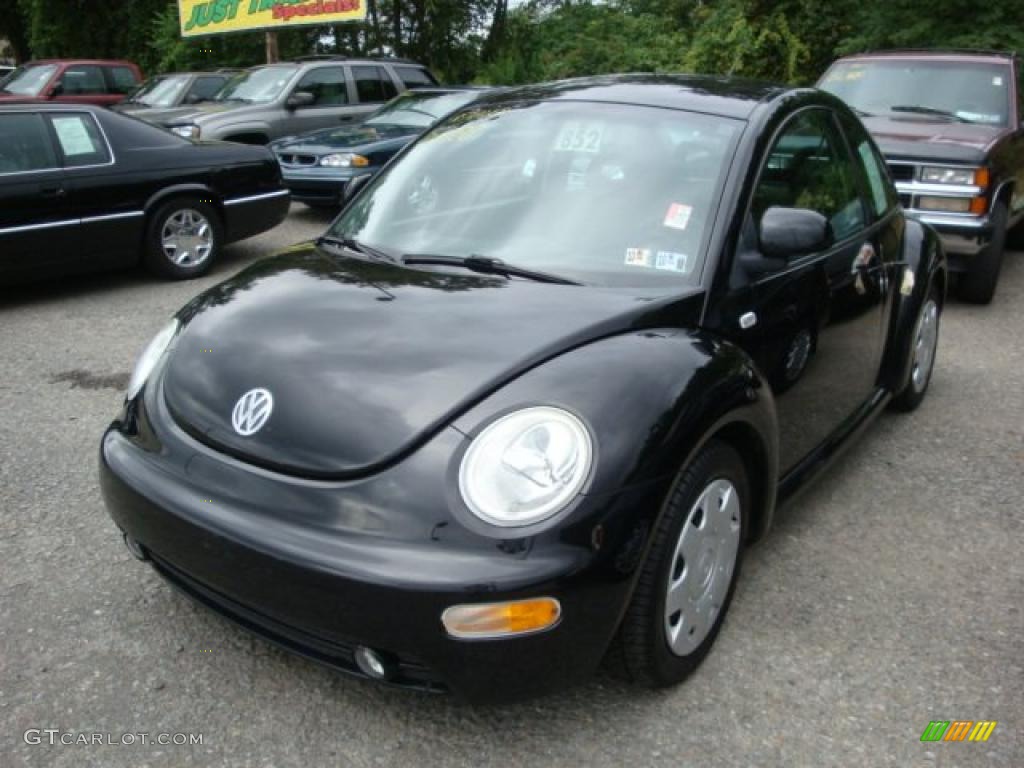 2000 New Beetle GLS Coupe - Black / Grey photo #4