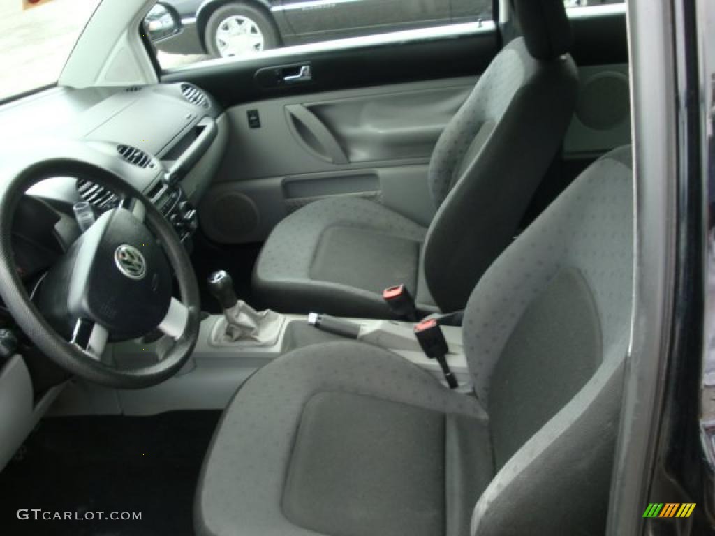 2000 New Beetle GLS Coupe - Black / Grey photo #7