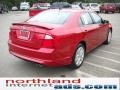 2011 Red Candy Metallic Ford Fusion SE  photo #6