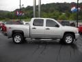 2007 Silver Birch Metallic Chevrolet Silverado 1500 LT Z71 Crew Cab 4x4  photo #4