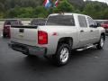 2007 Silver Birch Metallic Chevrolet Silverado 1500 LT Z71 Crew Cab 4x4  photo #5