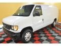 2003 Oxford White Ford E Series Van E350 Super Duty Commercial  photo #3