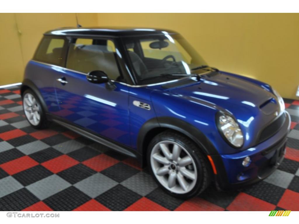 Hyper Blue Metallic Mini Cooper