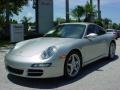 Arctic Silver Metallic - 911 Carrera Coupe Photo No. 7