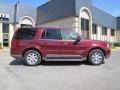 2004 Merlot Red Metallic Lincoln Navigator Luxury  photo #7