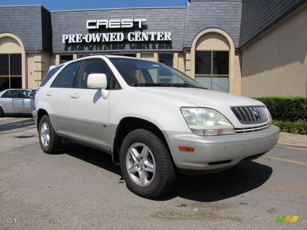 2002 RX 300 - White Gold Crystal / Ivory photo #1