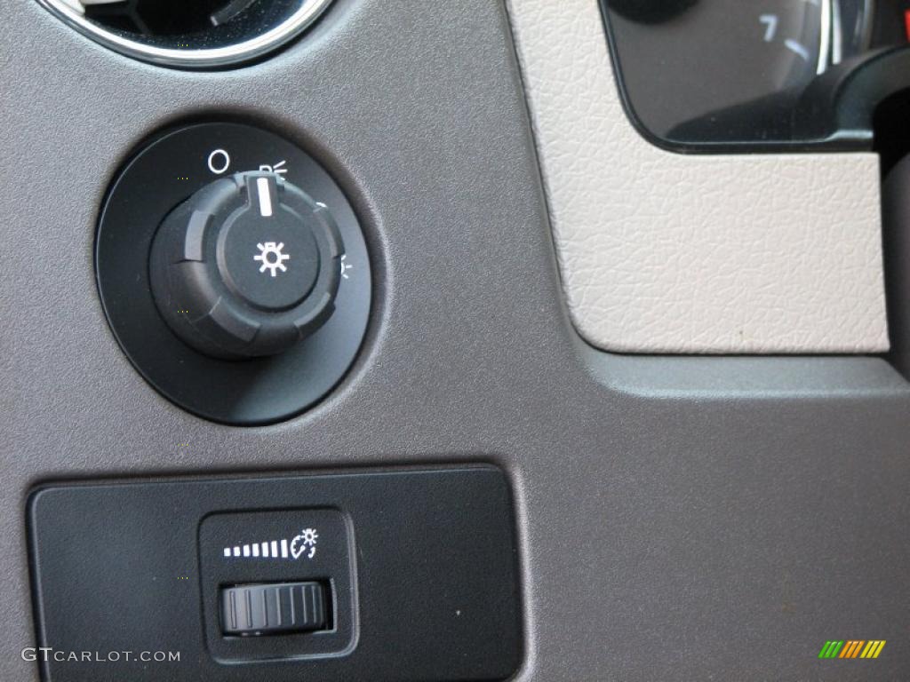 2010 F150 XLT SuperCab - Dark Blue Pearl Metallic / Medium Stone photo #15