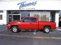 2001 Flame Red Dodge Ram 1500 SLT Club Cab  photo #1