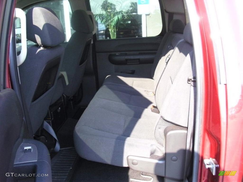 2007 Silverado 1500 LT Z71 Crew Cab 4x4 - Sport Red Metallic / Ebony Black photo #4