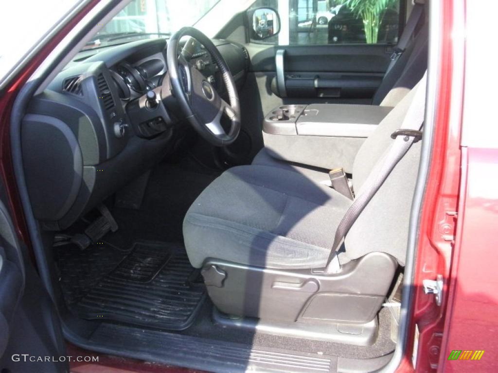 2007 Silverado 1500 LT Z71 Crew Cab 4x4 - Sport Red Metallic / Ebony Black photo #6